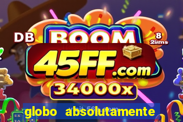globo absolutamente tudo de esporte